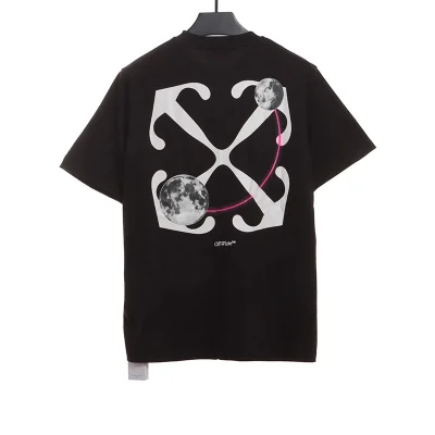 Off-White Pfeil-T-Shirt of the Moon series Reps - etkick uk