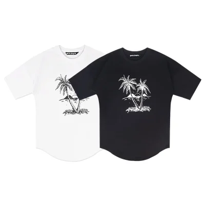 Palm Angel’s sunset Palm printing T-shirt Reps - etkick uk