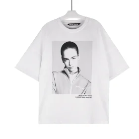 Palm Angel's white graphic T-shirt Reps