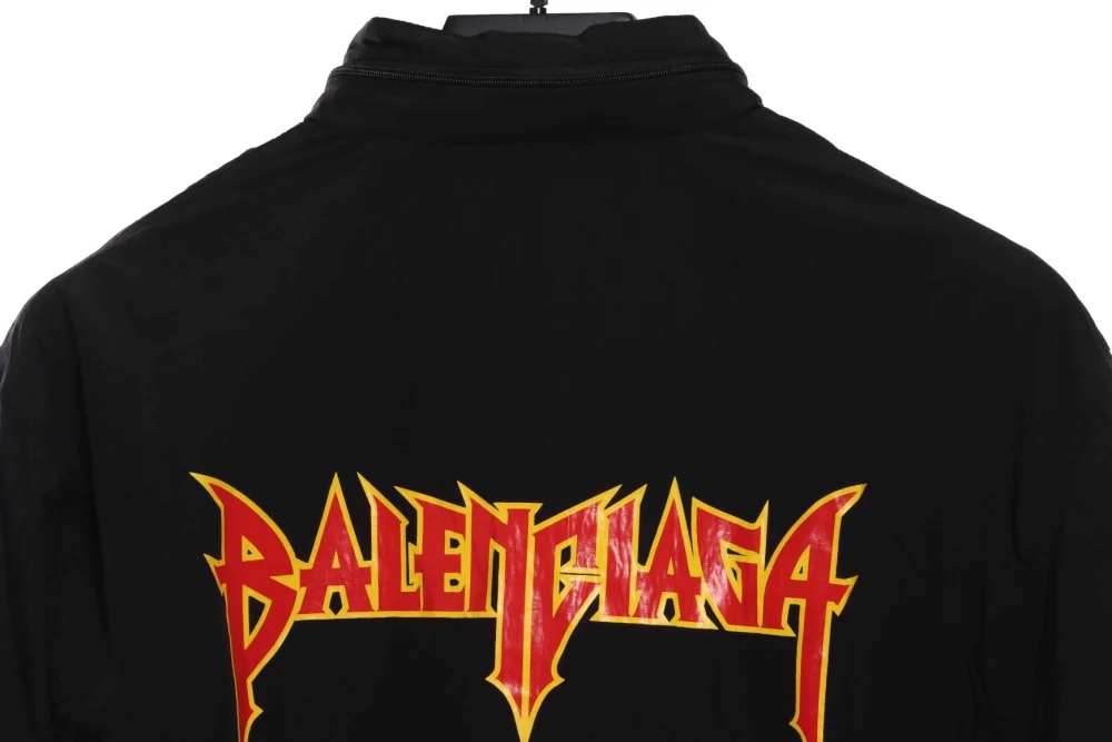 Balenciaga Flame Metal Letter Jacket Reps - etkick uk