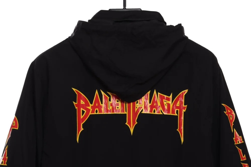 Balenciaga Flame Metal Letter Jacket Reps - etkick uk