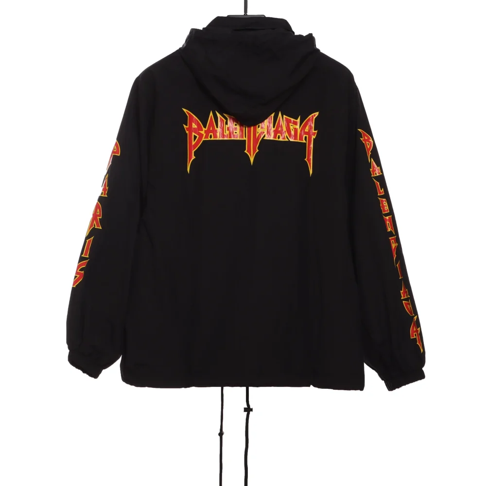 Balenciaga Flame Metal Letter Jacket Reps - etkick uk