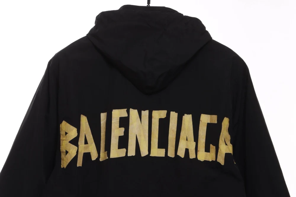 Balenciaga band type windbreaker Reps - etkick uk