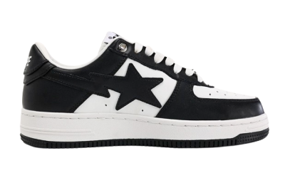 Top Bapesta #4 M1 ‘Black’ Matter Leahter Replica - etkick uk