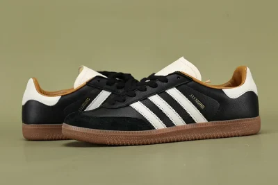 Adidas x JJJJound Samba OG Black Black Crystal White Gum - etkick reps