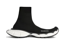 BALENCIAGA Men's 3xl Sock Recycled Knit Sneaker in Black