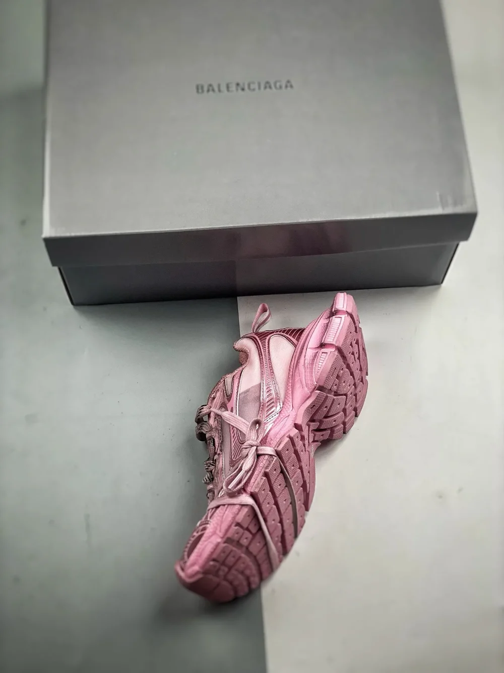 Balenciaga 3XL in Pink Lace-Up - etkick reps