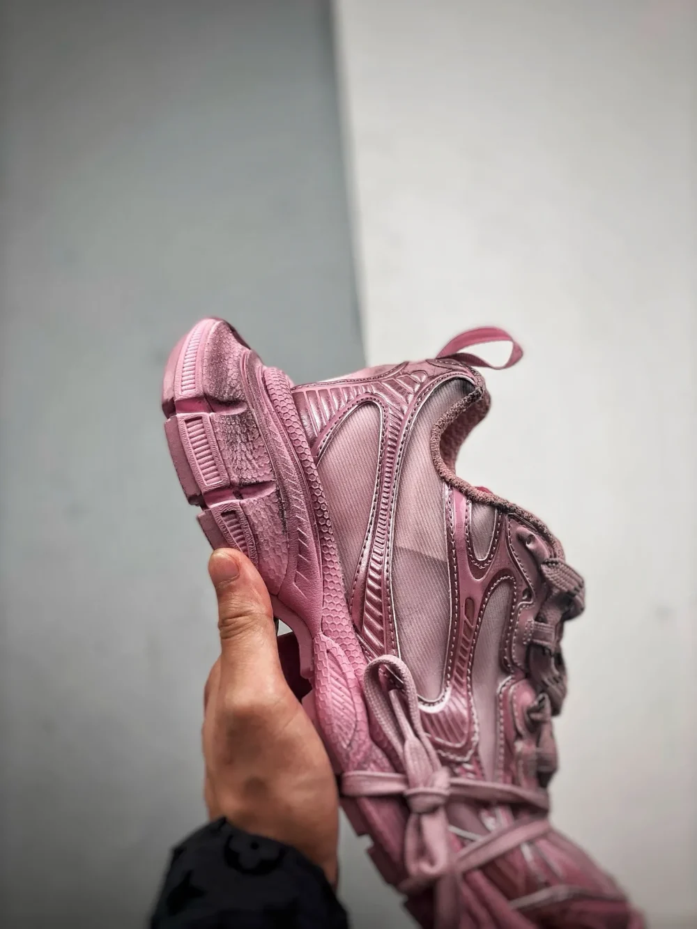 Balenciaga 3XL in Pink Lace-Up - etkick reps