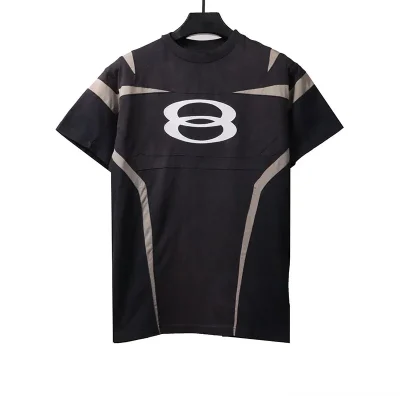 Balenciaga Double Loop Patchwork Jersey - etkick reps