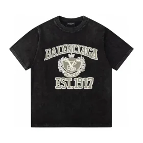 Balenciaga EST 1917 Print T-Shirt Replica