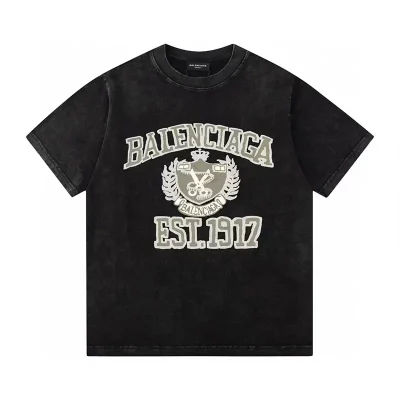 Balenciaga EST 1917 Print T-Shirt Replica - etkick reps