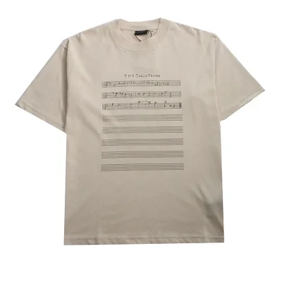 Balenciaga Music Note Print T-shirt - etkick reps