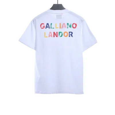 Gallery Dept Rainbow Letter Print T-Shirt - etkick reps