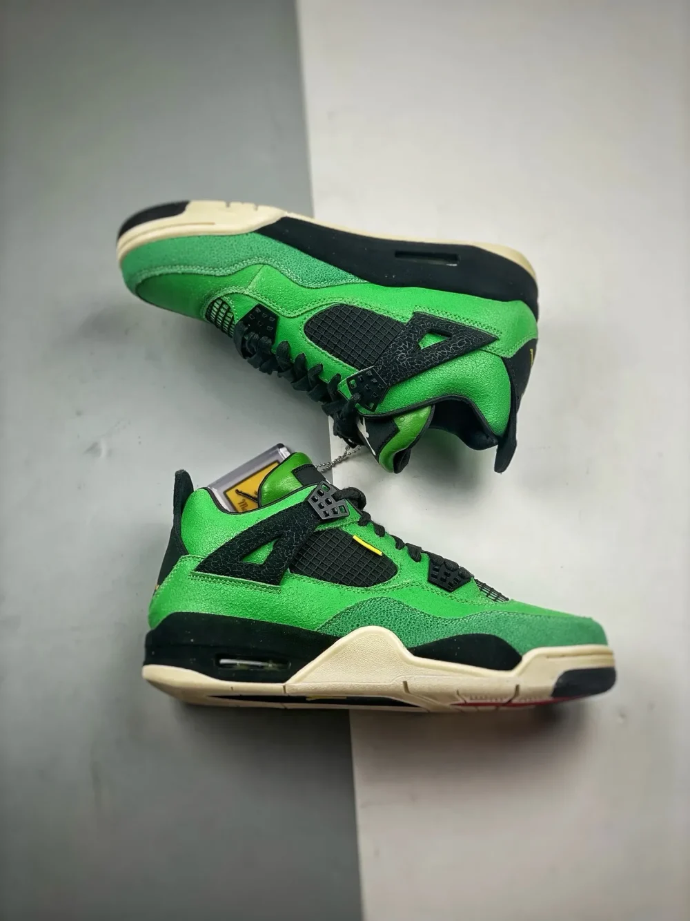 Jordan 4 Retro Manila Black Green - etkick reps