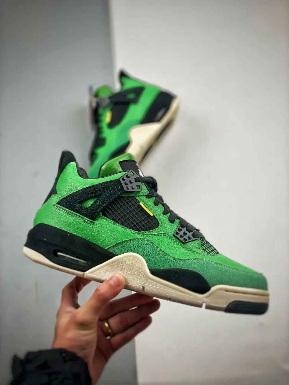 Jordan 4 Retro Manila Black Green - etkick reps