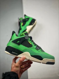 Jordan 4 Retro Manila Black Green