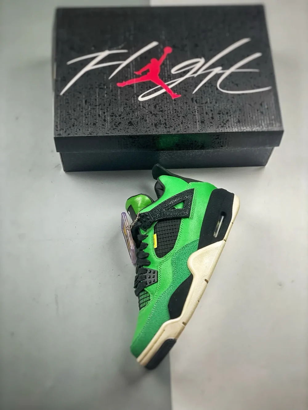 Jordan 4 Retro Manila Black Green - etkick reps