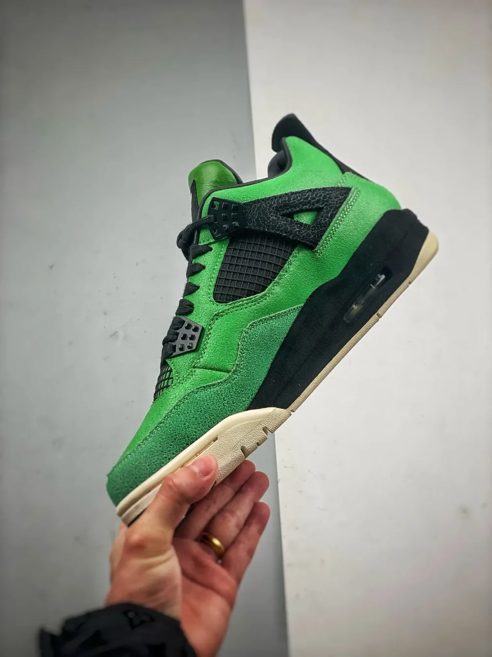 Jordan 4 Retro Manila Black Green - etkick reps