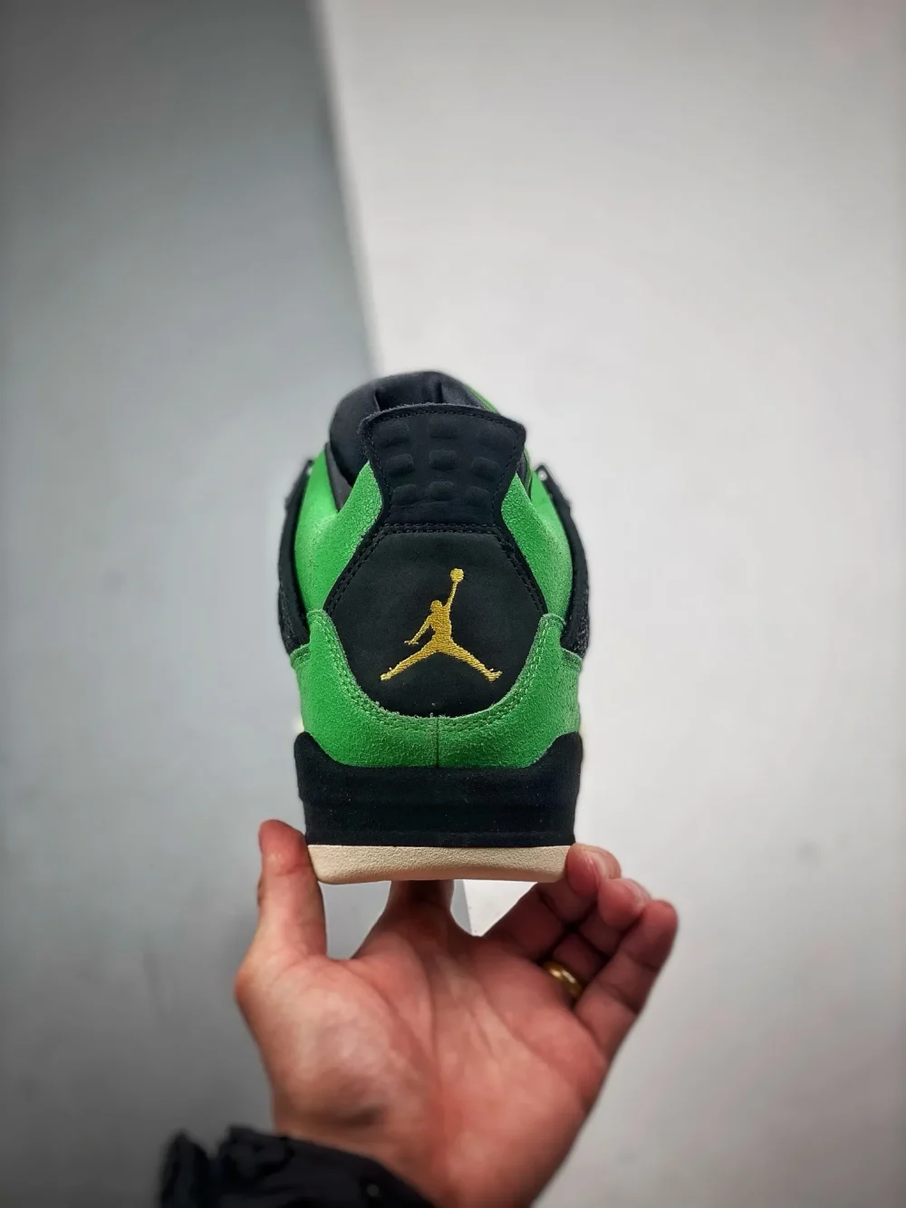 Jordan 4 Retro Manila Black Green - etkick reps