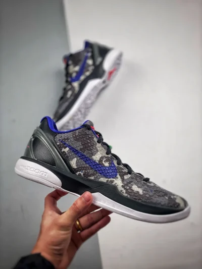 Kobe 6 Urban Camo Grey Best Version - etkick reps