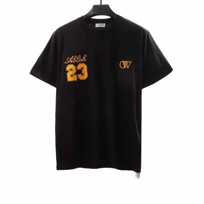 Off-White 23 Pfeil-Logo-Print T-Shirt - etkick reps