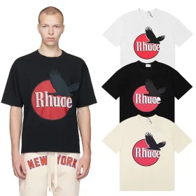 Rhude Eagle Logo Print T-Shirt