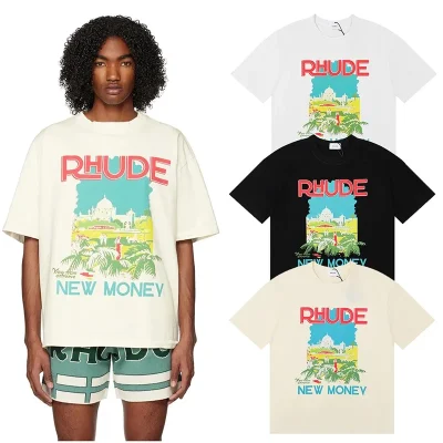 Rhude Windowsil Print T-Shirt Replica - etkick reps