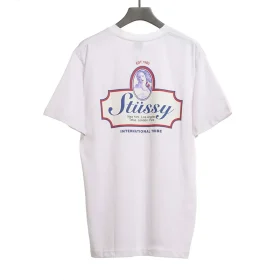 Stussy Classic Character Print T-Shirt