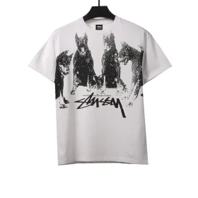 Stussy Doberman Print T-Shirt