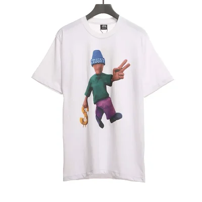 Stussy Peace Prosperity T-Shirt - etkick reps