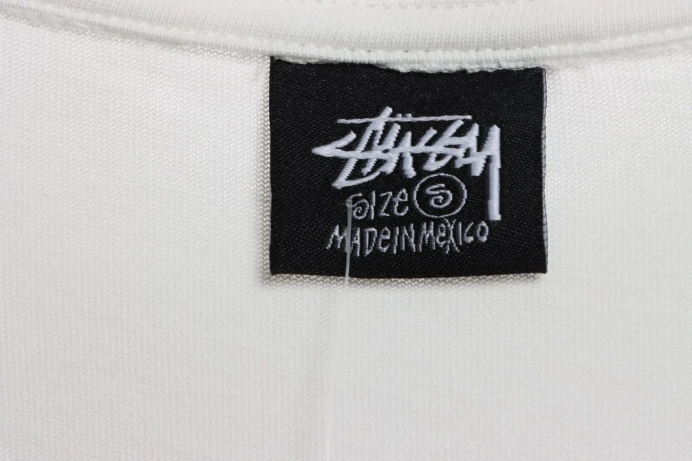 Stussy Reflective Character Print T-Shirt - etkick reps