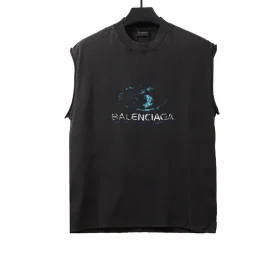 Balenciaga Distressed Wave Vest