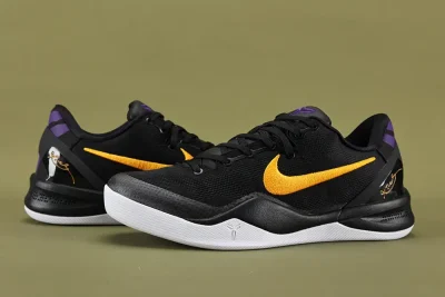 Kobe 8 Protro ‘Lakers Away’ Black University Gold - etkick reps