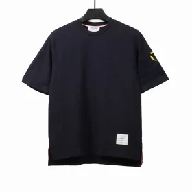 TB Gold Anchor Embroidery on Side T-shirt