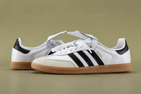 Adidas Samba LT Cloud White Core Black Gold Metallic