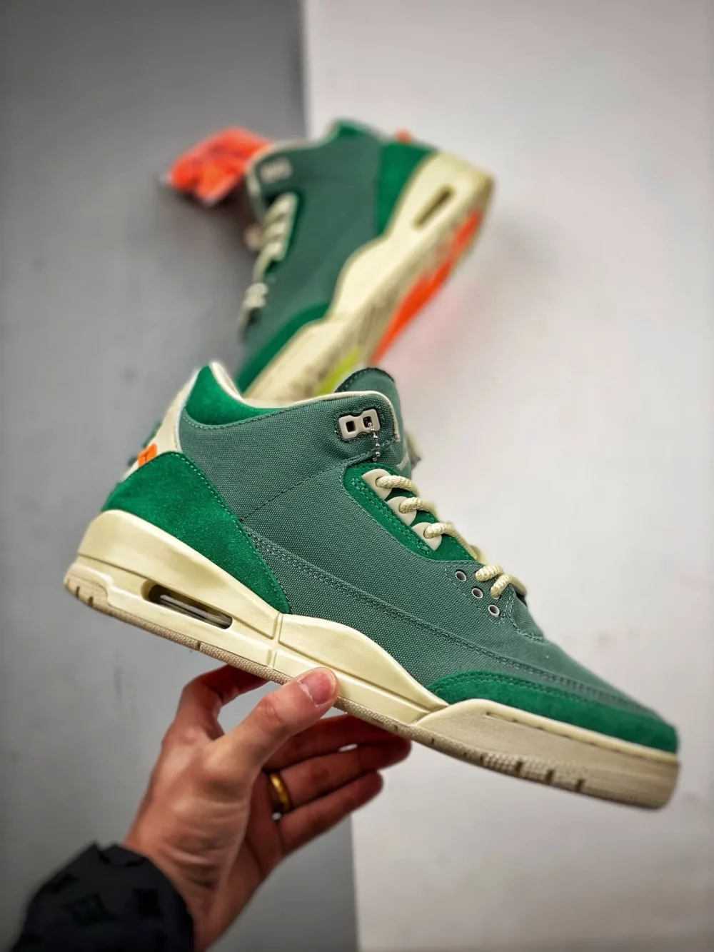 Air Jordan 3 Retro SP Nina Abney Bicoastal Green - etkick reps