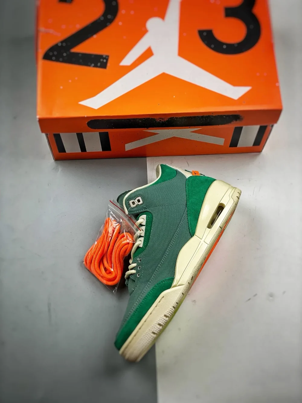 Air Jordan 3 Retro SP Nina Abney Bicoastal Green - etkick reps