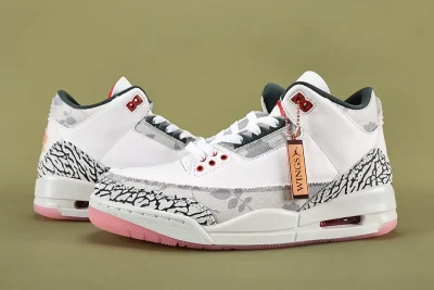 Air Jordan 3 Retro ‘Wings’ Men White 2024 - etkick reps