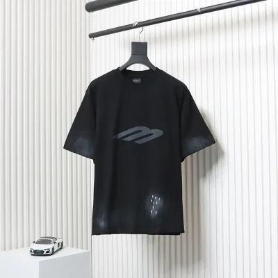 Balenciaga 3B Letter Print T-Shirt - etkick reps