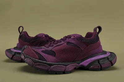 Balenciaga 3Xl Sneaker For Women In Dark Purple - etkick reps