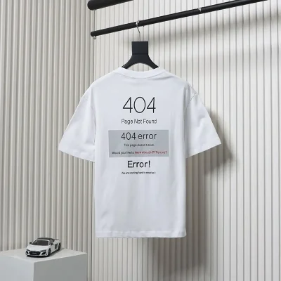 Balenciaga 404 Print T-Shirt - etkick reps