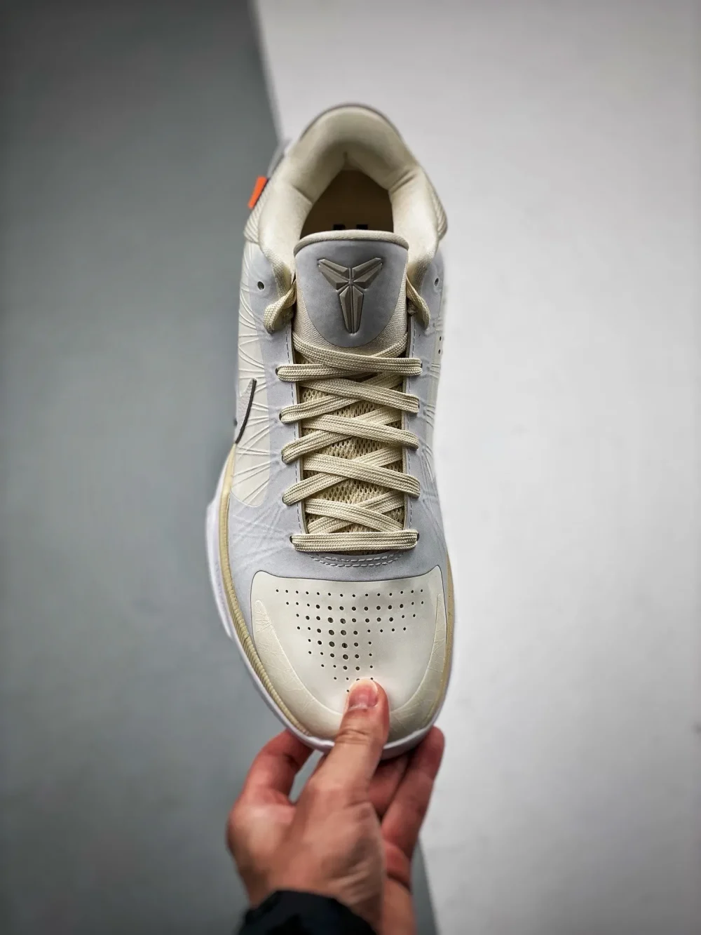 Kobe 5 x Off-White Sail Top-Version Reps - etkick reps