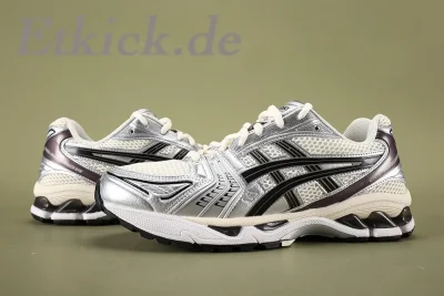 ASICS Gel-Kayano 14 Cream Black Metallic Plum - etkick reps