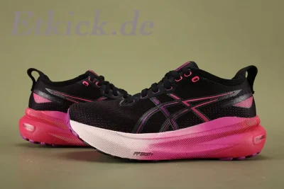 Asics Gel-Kayano 31 Black:Bold Magenta Women Latest Model - etkick reps