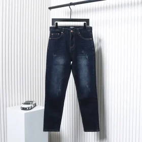 Balenciaga 3M Jeans With Embroidered Logo