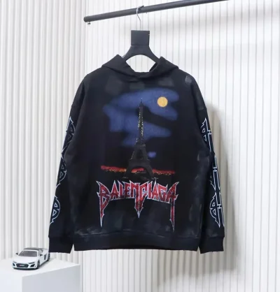 Balenciaga Reverse Tower Hoodie - etkick reps