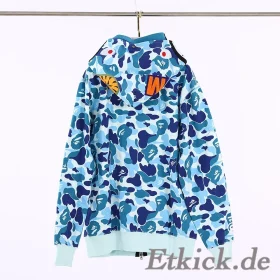 Bape ABC Camo Shark Full Zip Hoodie Top Version