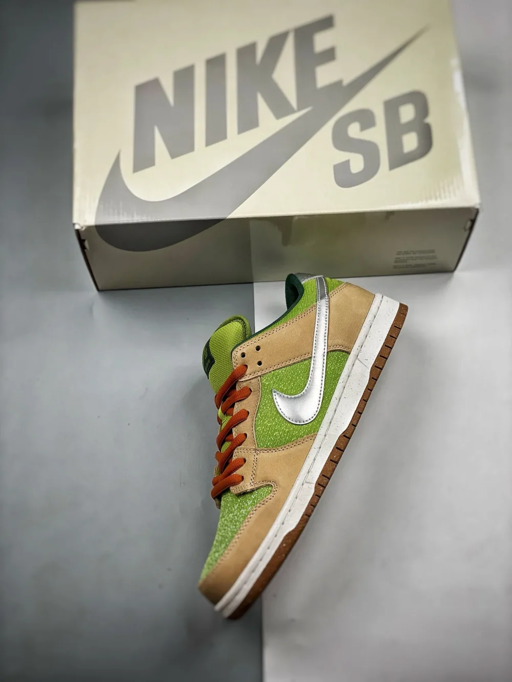 Dunk SB Low “Dinner Plate” Green Top Version Reps - etkick reps