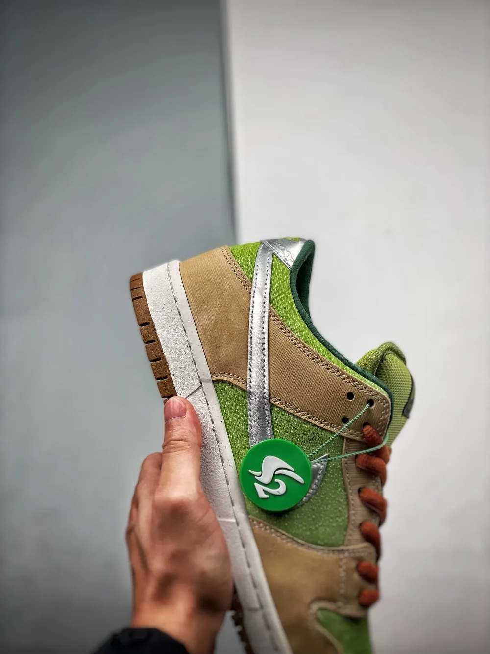 Dunk SB Low “Dinner Plate” Green Top Version Reps - etkick reps