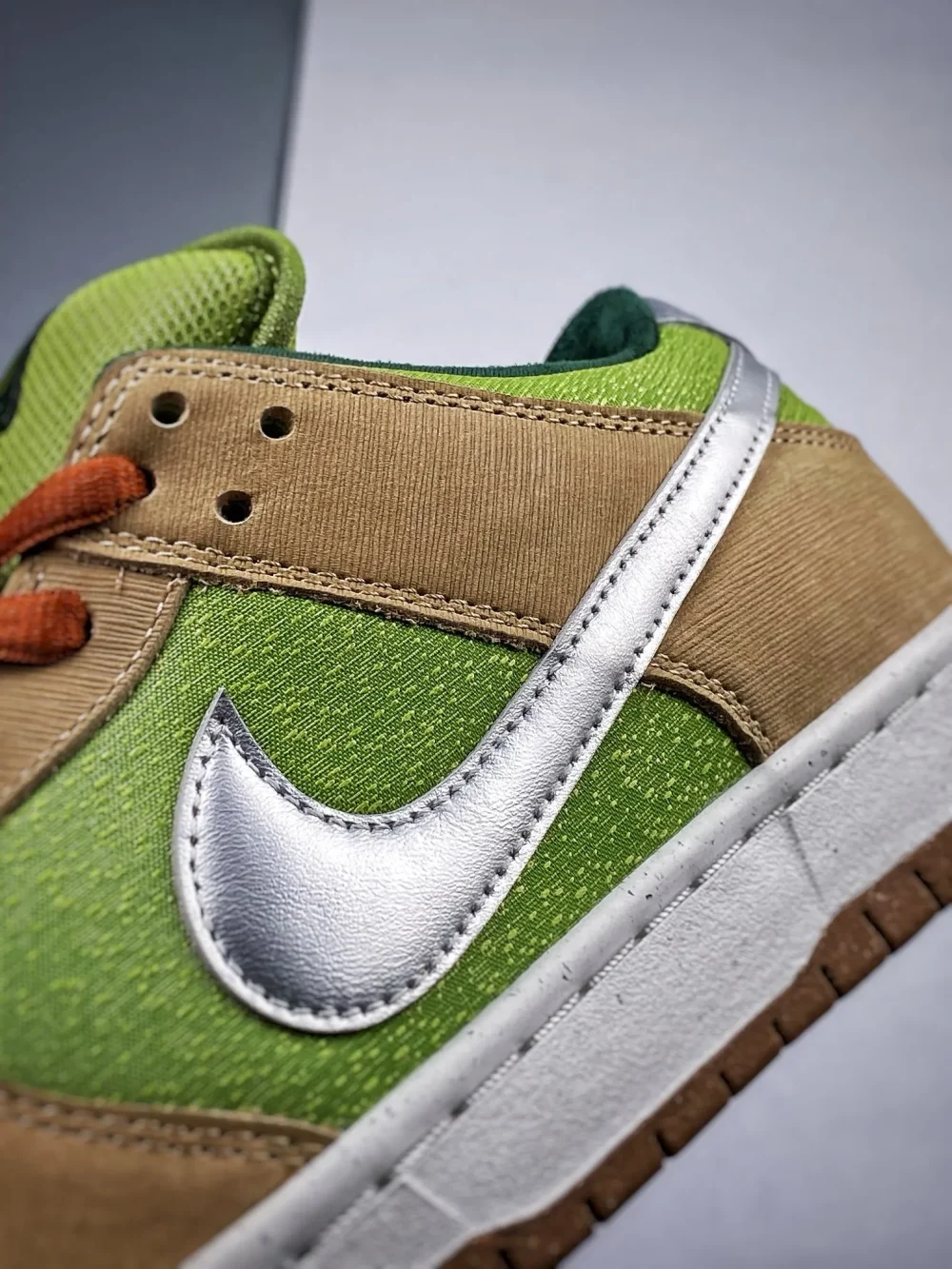 Dunk SB Low “Dinner Plate” Green Top Version Reps - etkick reps